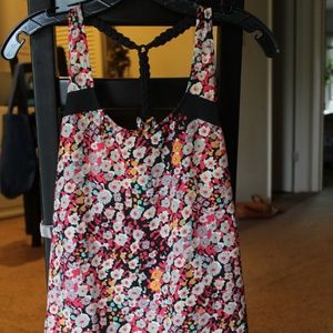 Floral Tank Top Blouse